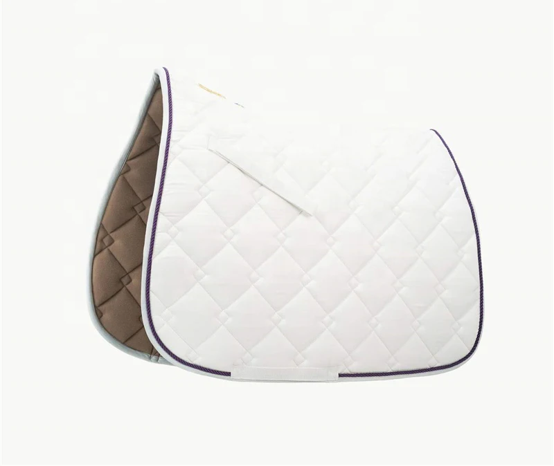 Polyester Fabric Saddle Pad With Crystal Horse Glitter Comfort Saddle Pad Reasonable Prices Horse Saddle Pad