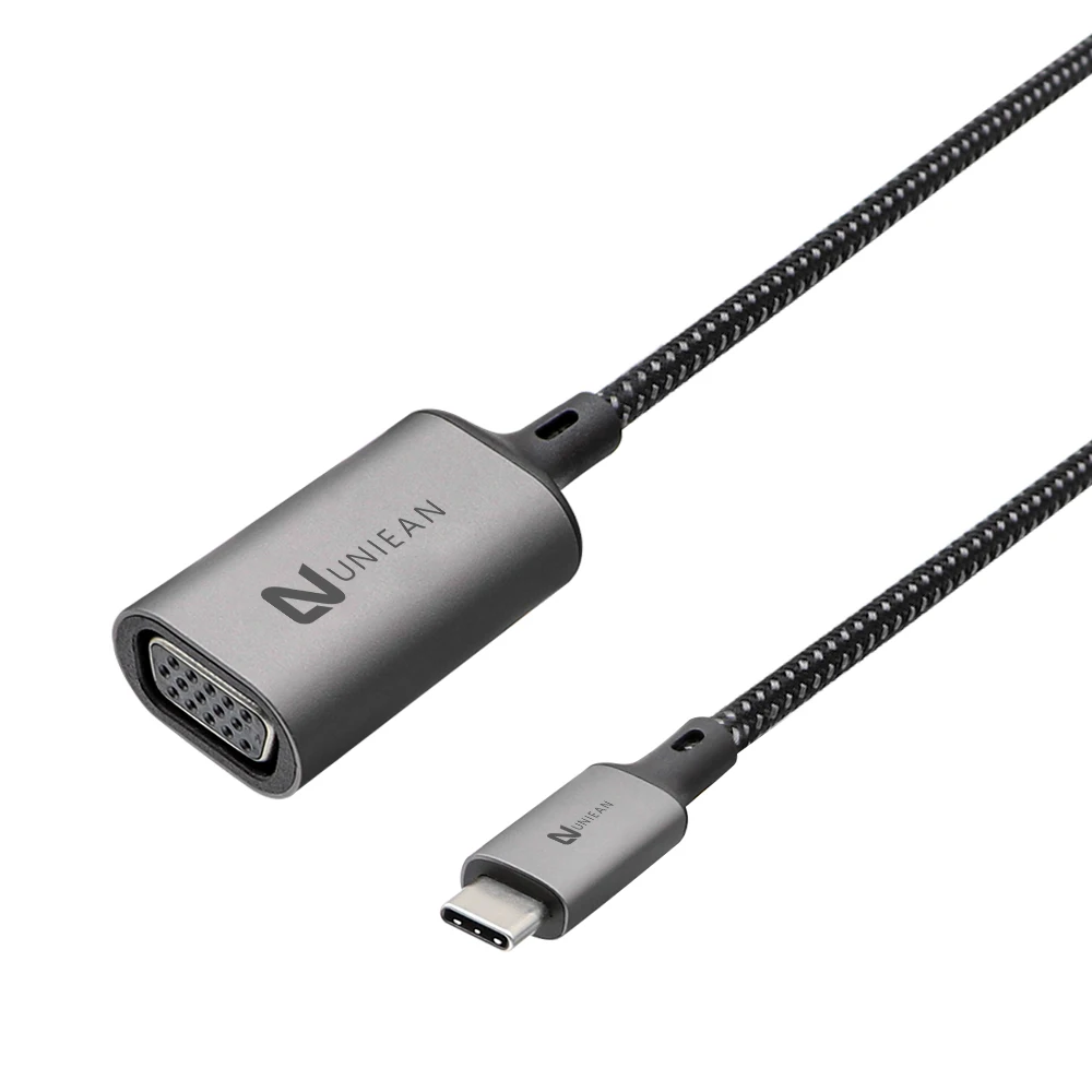 1080P Type USB C To VGA Video Converter Type C to VGA  converter Adapter for Notebook/phone