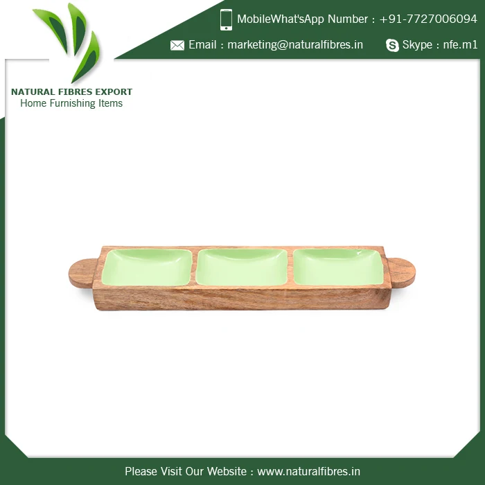 Оптовая поставка дизайн вашей кухни с безопасным для еды манго деревянным сервировочным блюдом ручной росписью