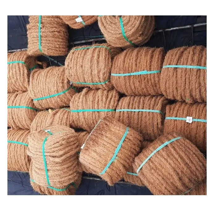 COCONUT FIBER ROPE / COCONUT CURLED COIR ROPE FROM COCO FIBER in VIETNAM/  Ms.Laura