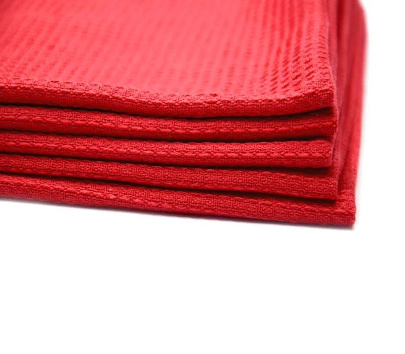 
COTTON CRAFT - 3 Pack - Waffle Weave Terry Kitchen Towels - 50x70Cm - 100% Cotton - Super Absorbent - Multi Purpose 