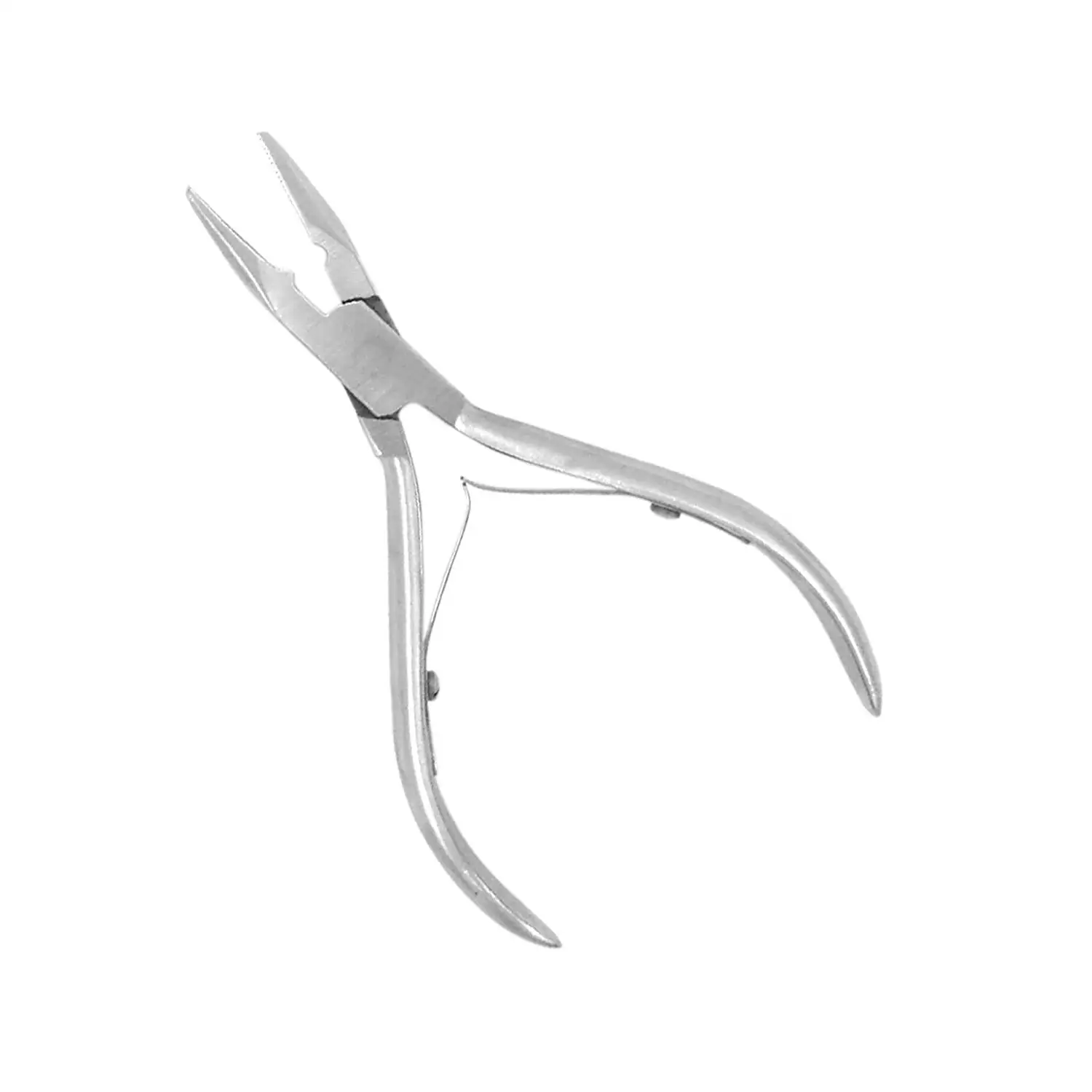 hair extensions tools clamp pliers needle 3 pcs tool kit for micro ring link bead human hair extensions polished steel