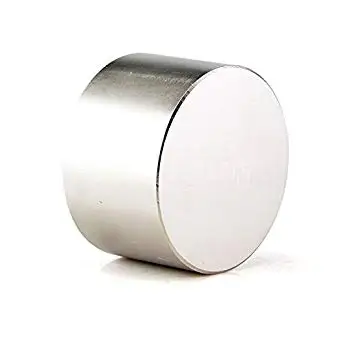 Neodymium Disc Shaped  Magnets  5x10 N35  / Round Magnets / Silver Magnets