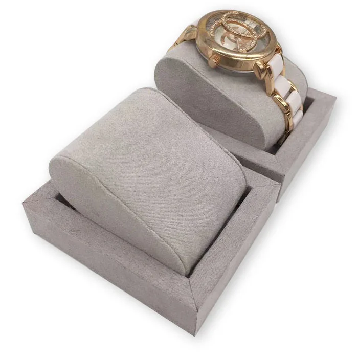 XIANGYU factory wholesale custom gray flannelette Watch display holder