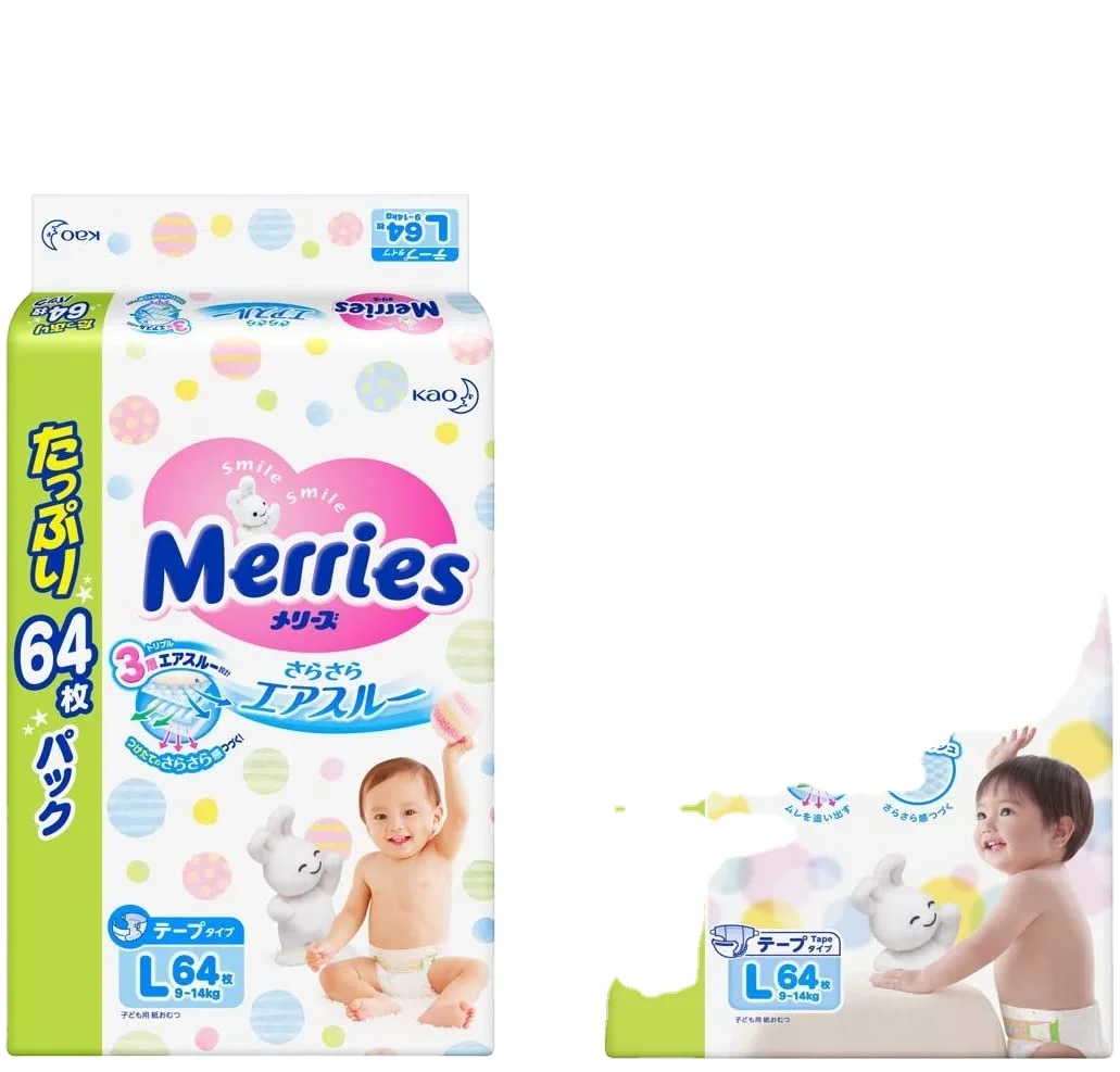 wholesale high quality Japan Amazon Kao Merries Marys Japan KAO Brand Baby Diaper Marys Sale L64