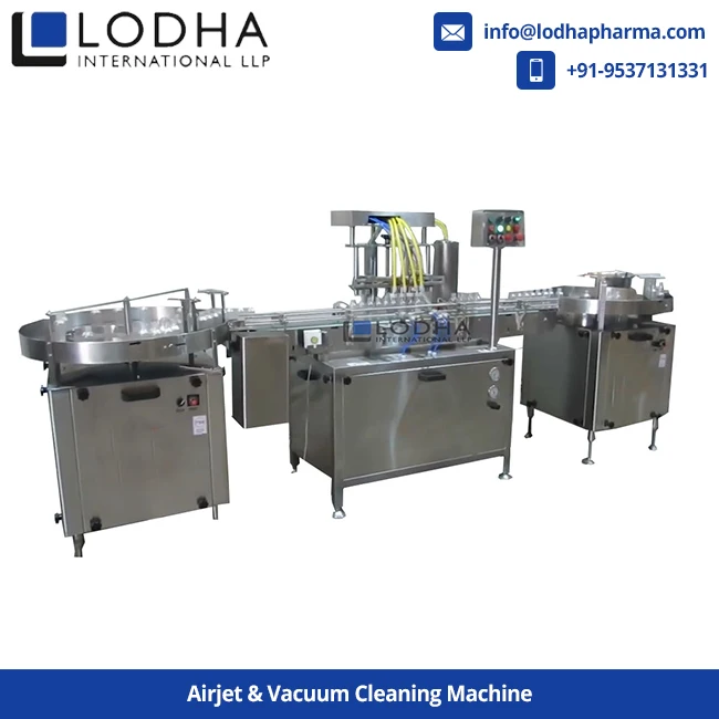 High Quality Airjet Bottle Vacuum Cleaning Machine Model