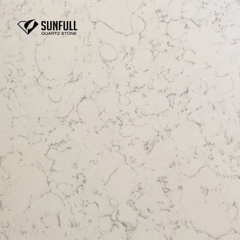  interior wall artificial white quartz
