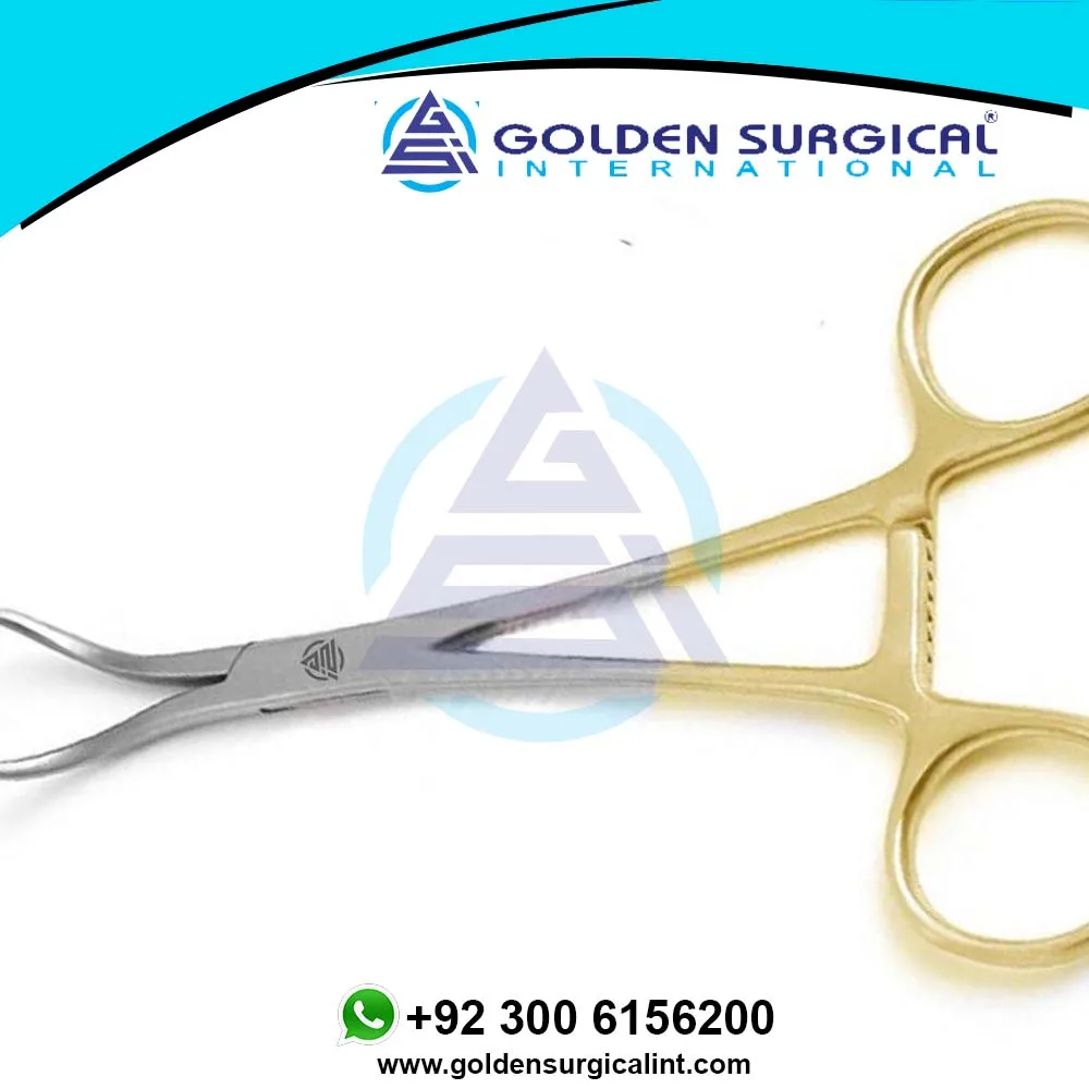 Щипцы для снижения кости с позолоченной ручкой Премиум-Качества | Хирургический Зажим полотенец Медицинские лабораторные инструменты