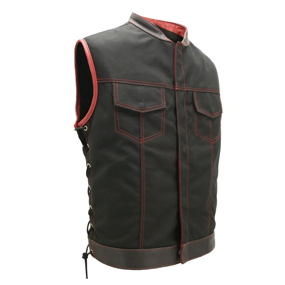 Leather Jackets  Cheap Bulk Sale First Classics Men Leather Fashion Vest High Quality