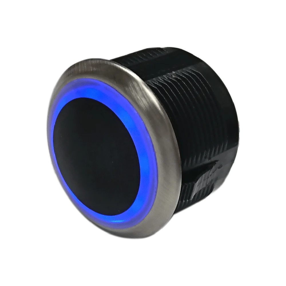 Водонепроницаемый бесконтактный инфракрасный датчик постоянного тока 10 ~ 24 В, кнопка выхода, инфракрасный бесконтактный переключатель