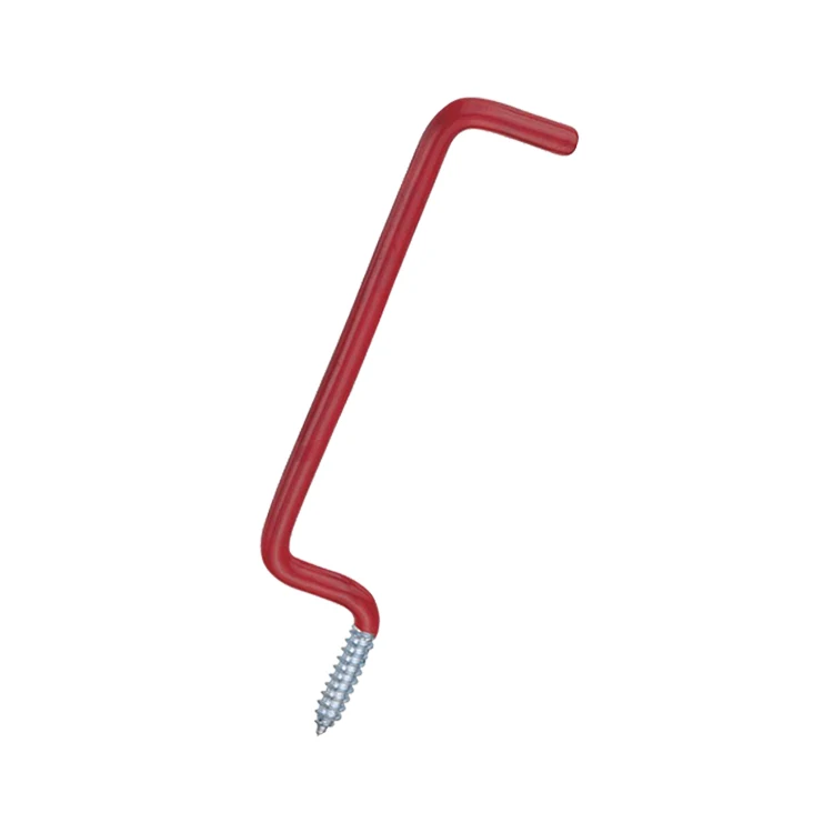 Wholesale lawn chairs red pvc coated storage steel ladder hook