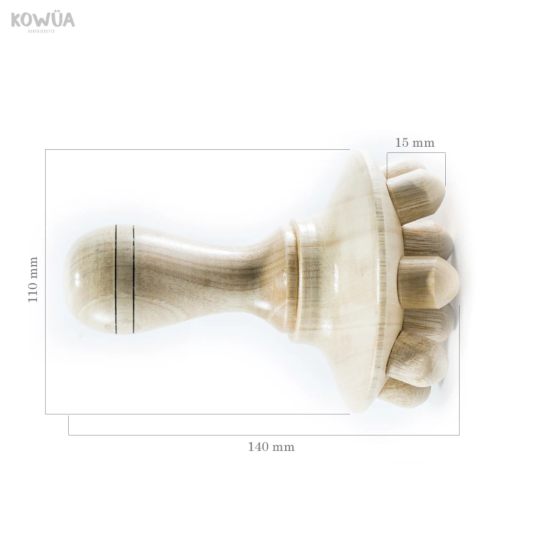 Colombian wood therapy cup, 	Wood therapy massage tools set, Do it yourself wood therapy