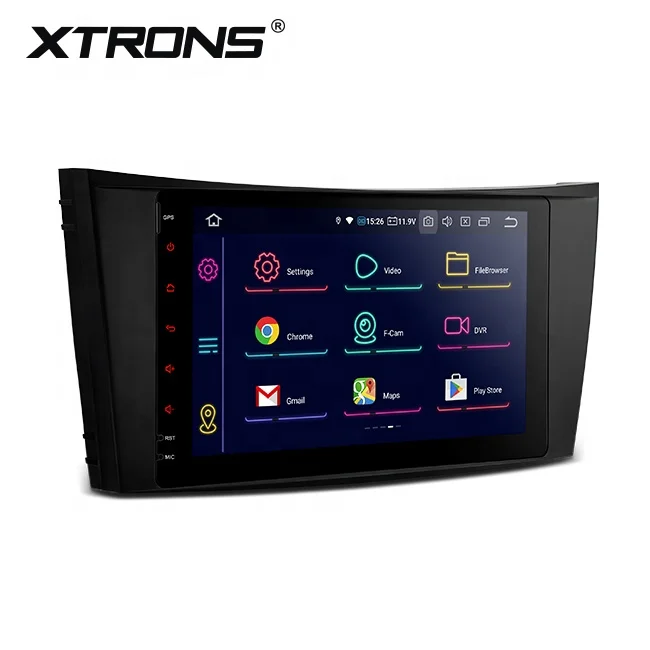 XTRONS 8 дюймов 4g android 10 0 автомобильный навигатор gps для mercedes W211 CLS Class W219 с рулевого