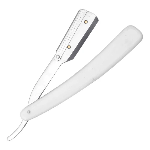 Металлическая складная ручка старая Бритва для парикмахера бритвенный нож инструменты удаления волос