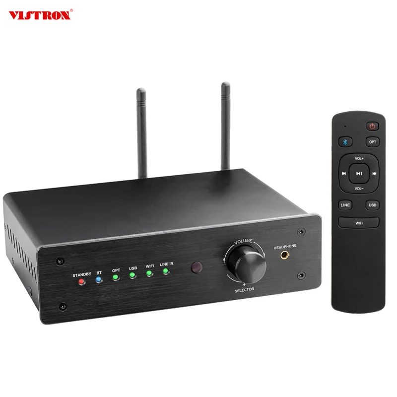 Linkplay A31 Solution Wireless Connection Power Audio Amplifier With APP Support Airplay DLNA TIDAL Spotify iHeart Streamer