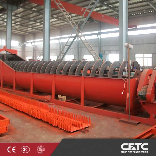 
Mini Spiral Sand Washer XL-610 Screw Rock River Stone Silica Sand Washing Machine Price Myanmar 