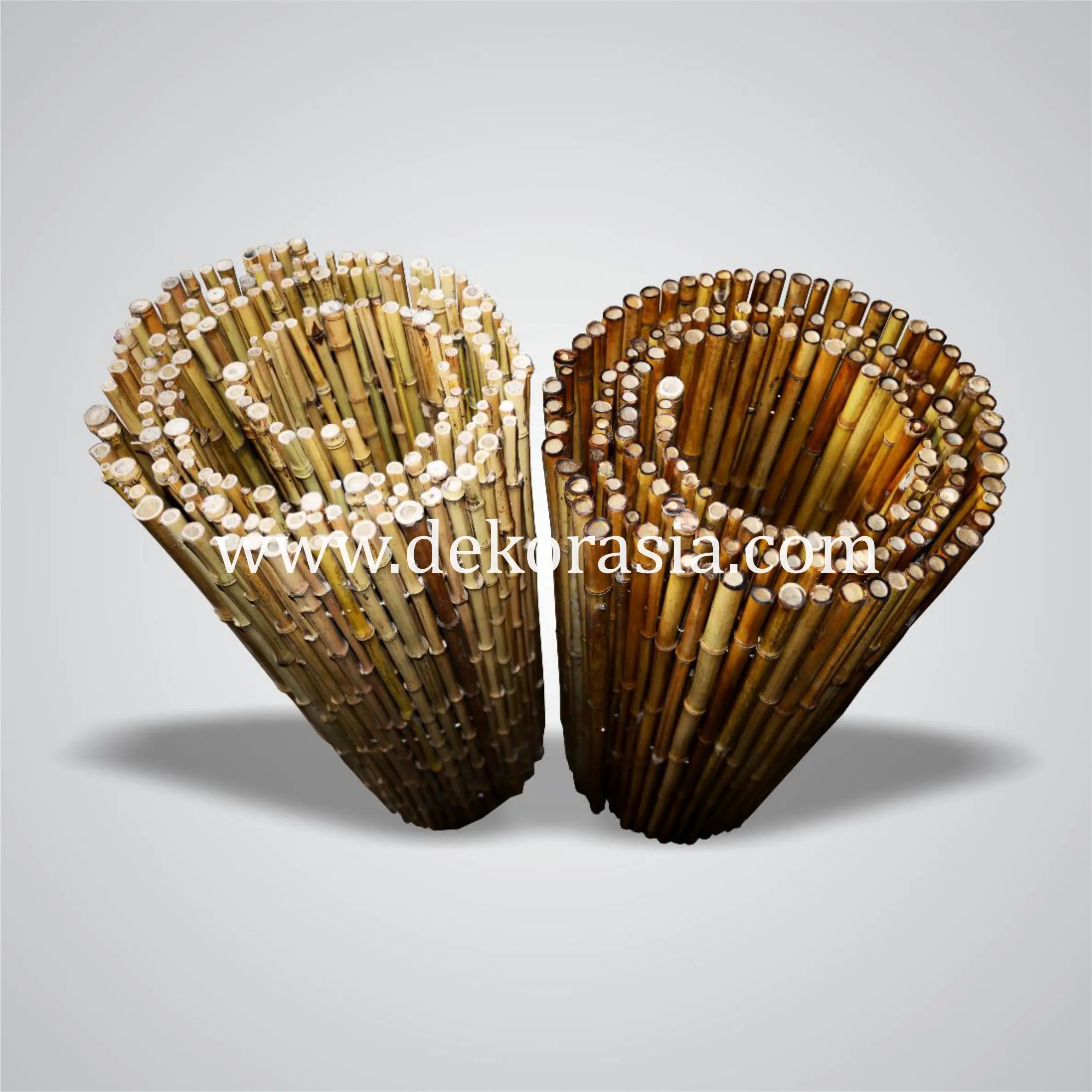 Full Round Roll of Bamboo Cendani, Bamboo Garden Fence Rolls Panels Bamboo Garden Buildings Fencing Trellis & Gates Fence Panels