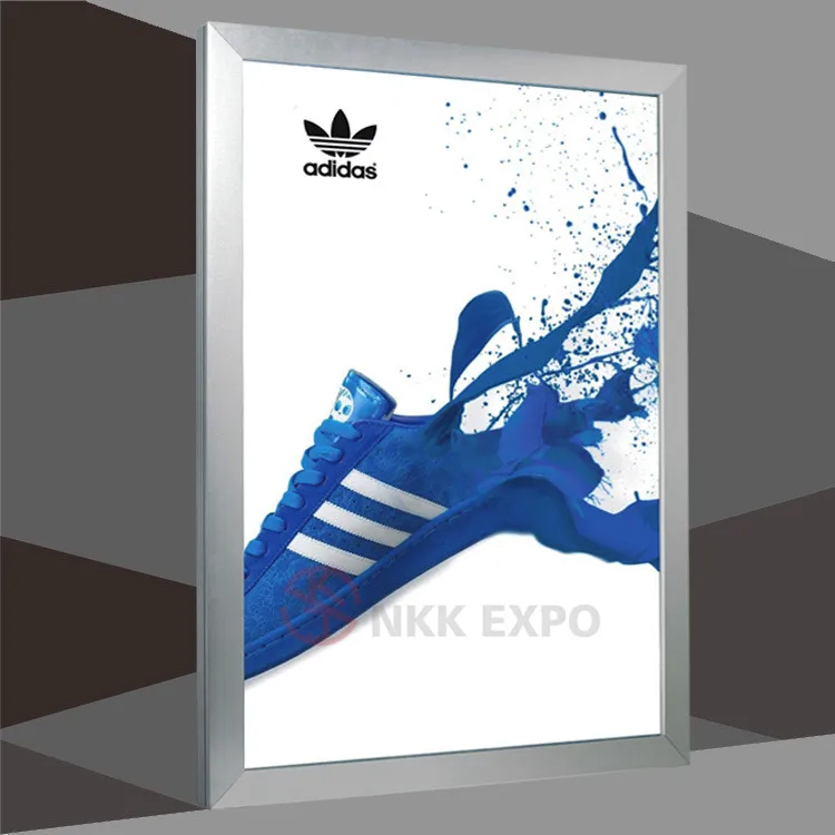 LED advertising display lightbox slim backlit fabric light box Exhibition booth supplier