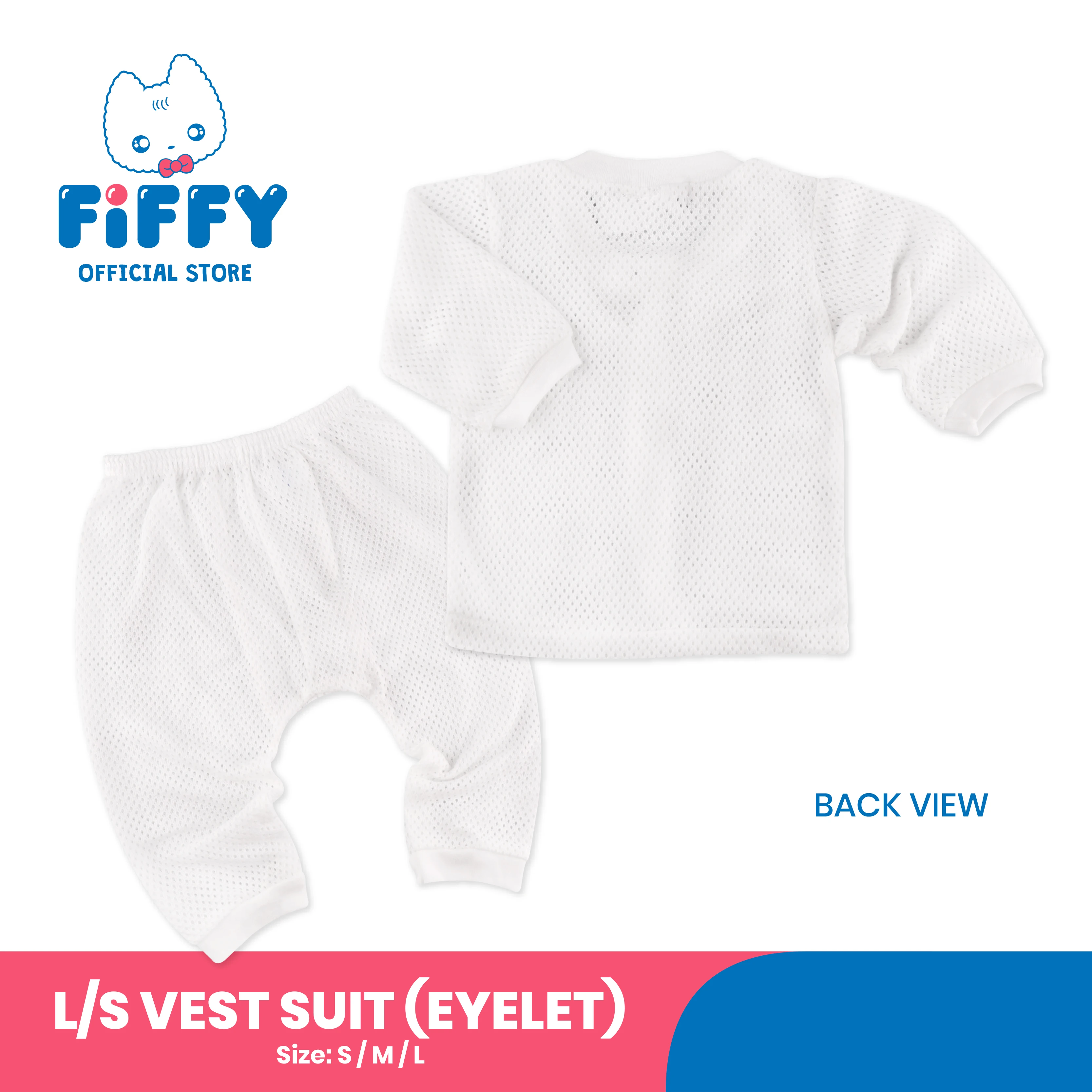 
FIFFY Baby Long Sleeve Vest and Long Sleeve Pant Suit 