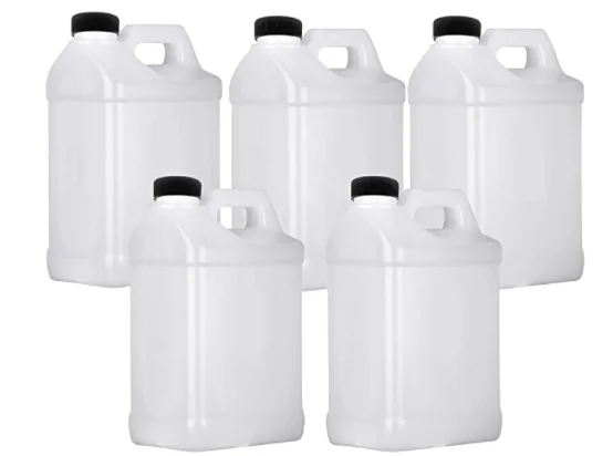  1 галлон 2 галлона 5 пустые пластиковые Соусники контейнеры для хранения HDPE с герметичными крышками бытового и коммерческого