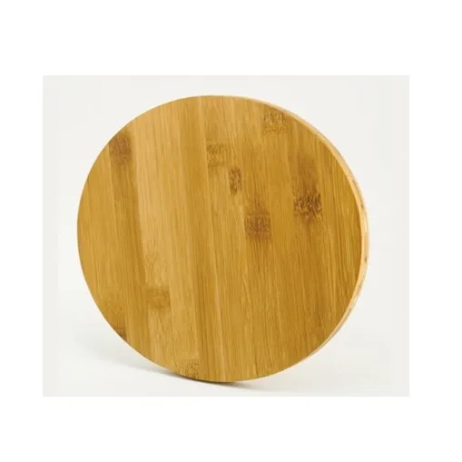 Natural Bamboo Chopping Board Round And Rectangle Shape With Handles - Easy To Clean