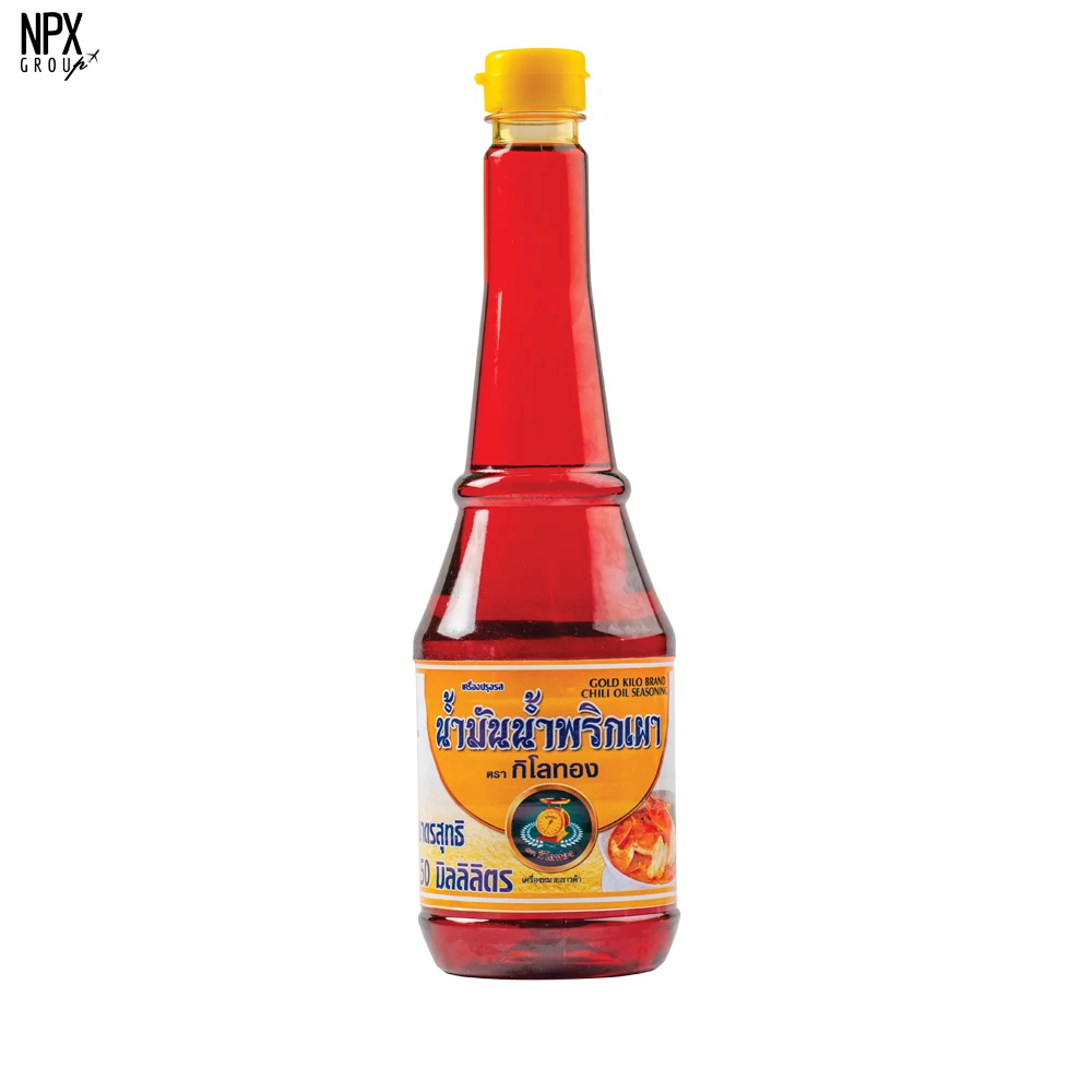 Spicy Chili Oil Seasoning for Cooking with Hot Product from Thailand