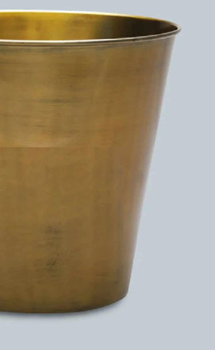 Античное Золотое ведро для шампанского льдовая ванна ручная работа охладитель вина роскошные аксессуары дома оптовая цена от