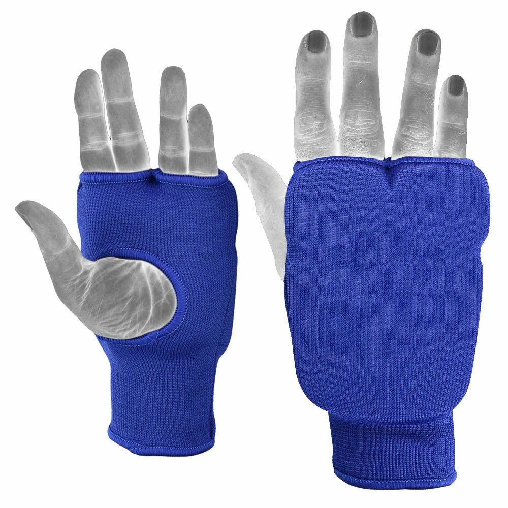 HIGH QUALITY CHEAP Elasticated Karate Sparring Punching MITTS White KARATE MITTS TAEKWONDO MITTS