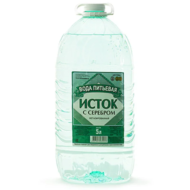 
Great quality pure spring water with ions of silver, bottle water 