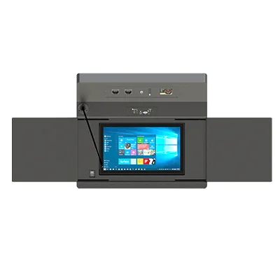Multimedia Podium, Lectern for Education School Supply - Smart Digital Podium TK32H with front screen and player PC