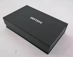 OEM Cutom LOGO Black Colour Magnet Lock Gift Box