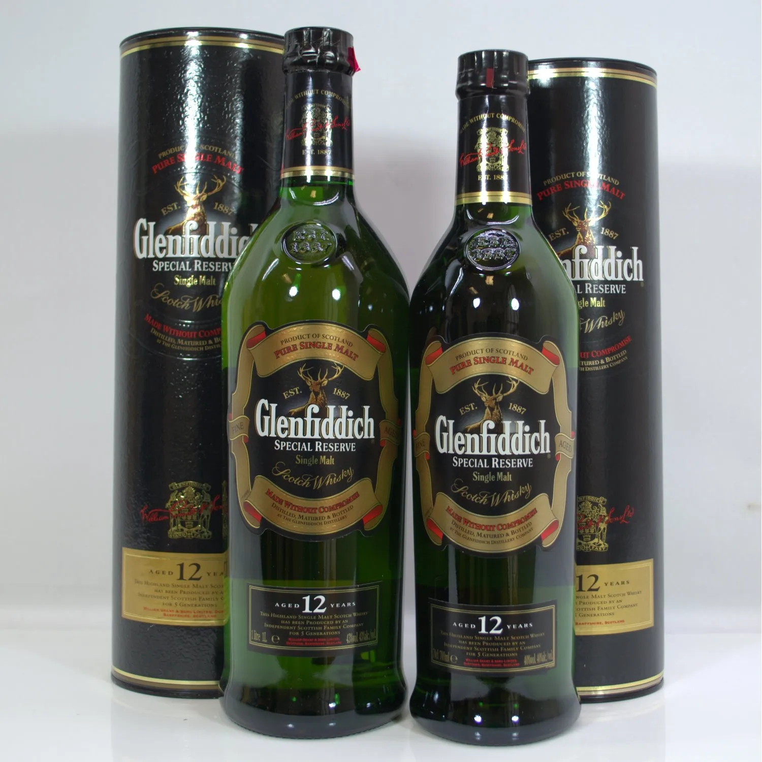 Оригинальное шотландское виски гленфидич, доступно все годы-промо!