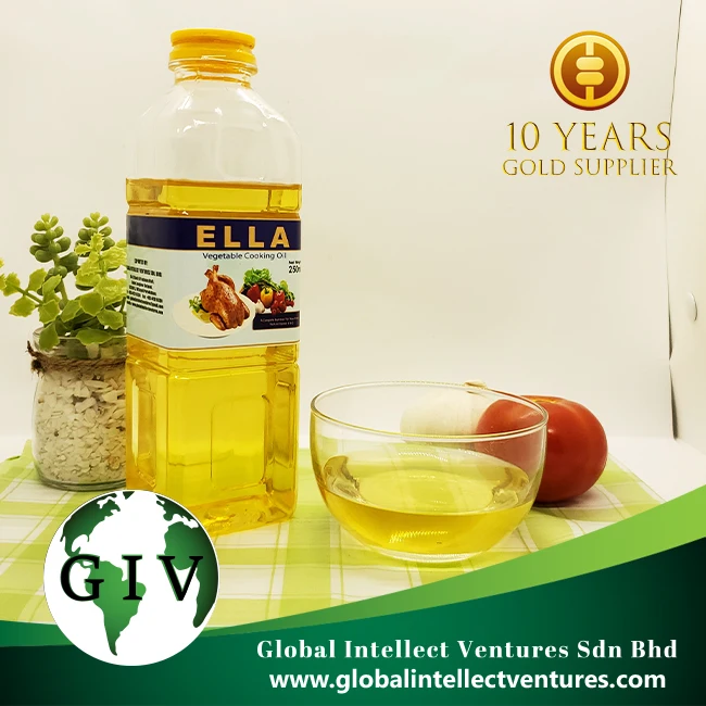 Ella cooking oil from Malaysia size 25 L  jerrycan White/ Yellow  cheapest vegetable cooking oil from Malaysia wholesale price