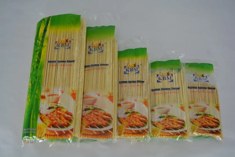 Best Quality Long Bamboo Stick Wooden Skewer for Food Storing and Cooking