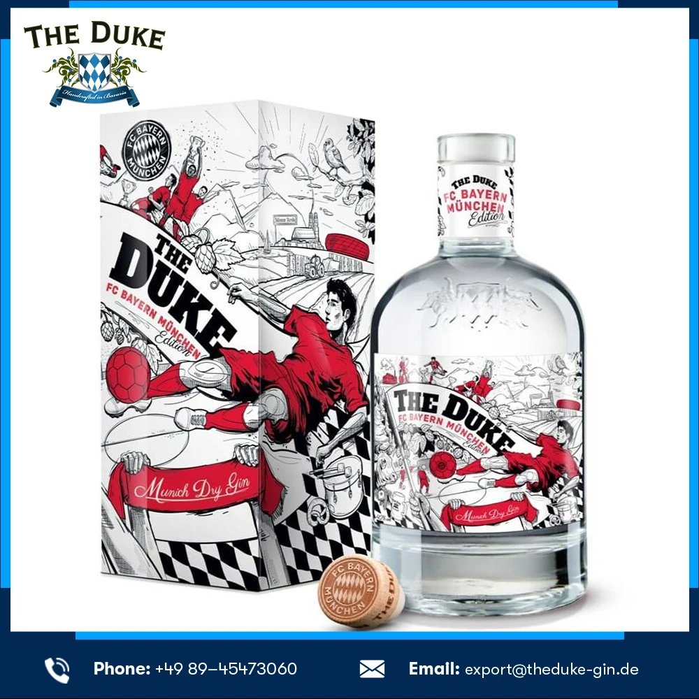 Напиток на спиртовой основе горячая распродажа Джин-тоник The Duke FC B чайник ГИН 70 cl