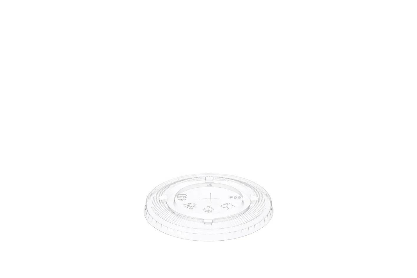 Selling well around the world PET plastic water cups container with lids