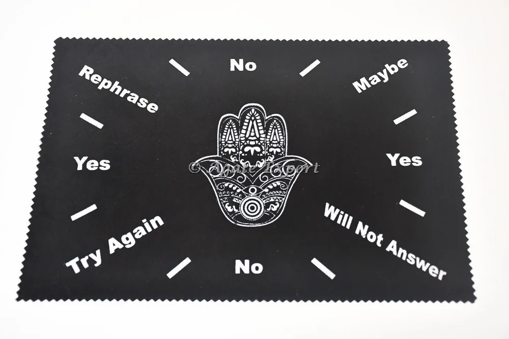 Om Pendulum Divination Mat Velvet Tarot Tablecloth Divination Tarot Pendulum Magic Tarot Altar Table Cloth Board Game Mat Agate