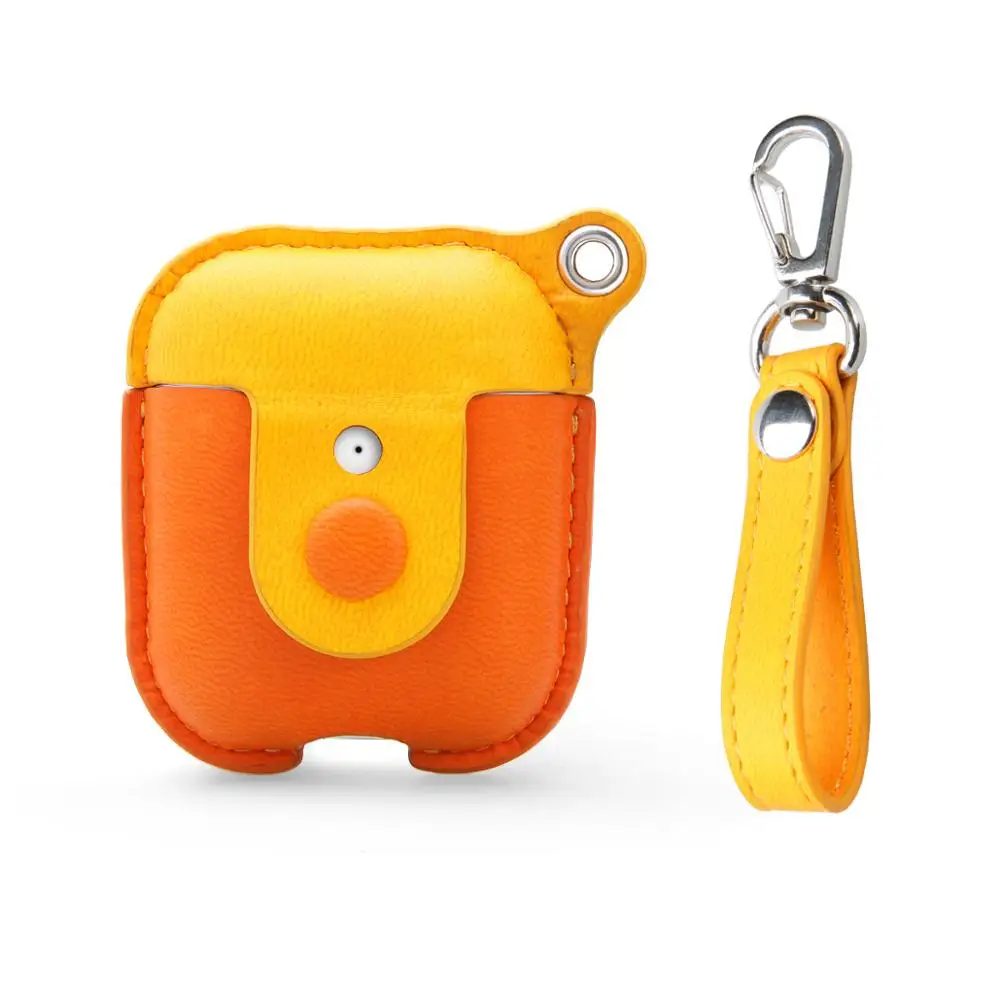 
oem odm case plastic leather PU case for airpod 2 