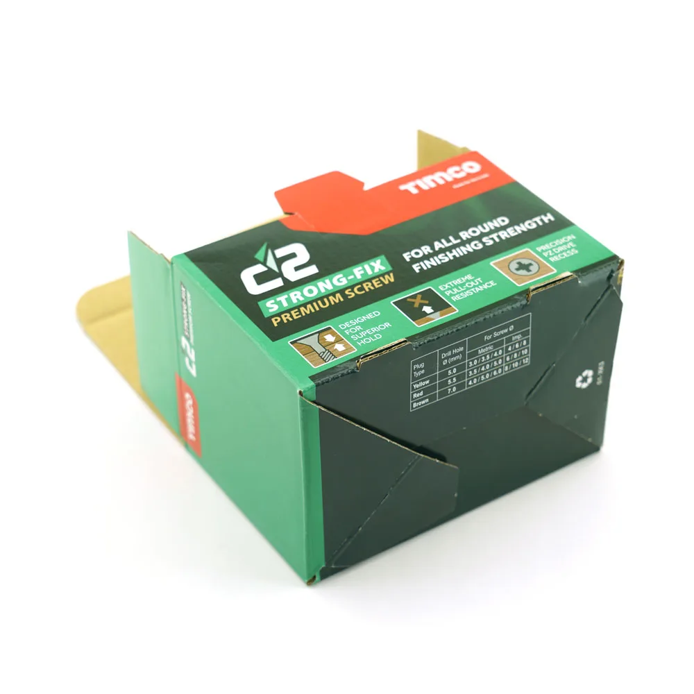 Customized Printing Fastener Clips Screws Nails Paper Boxes