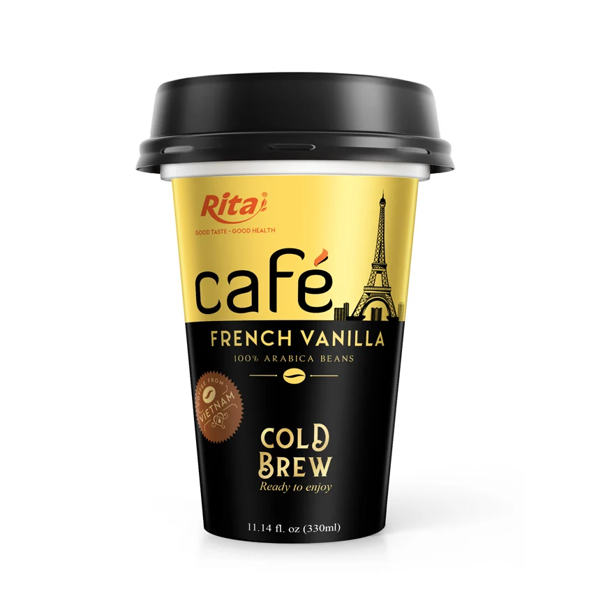 330ml PP Cup Premium Quality Mocha Coffee
