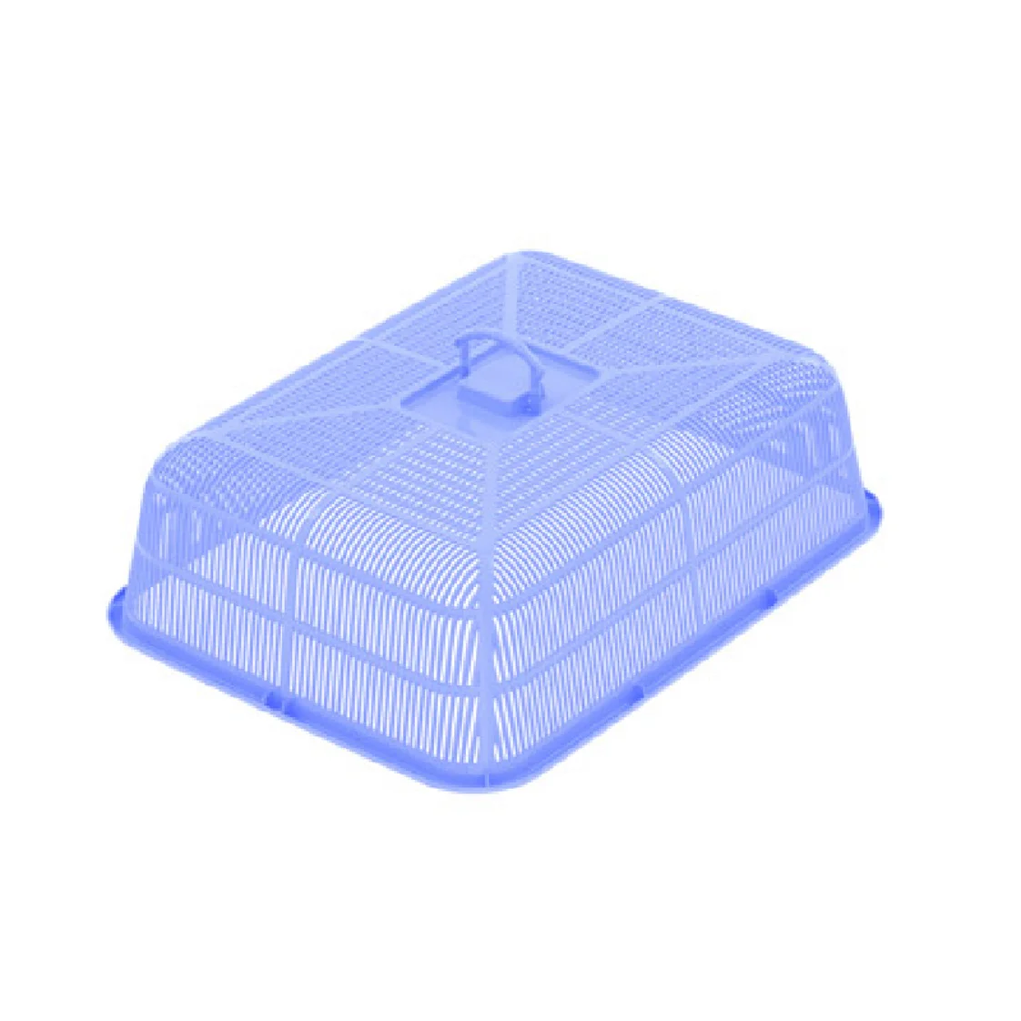 Прямоугольная крышка для пищевых продуктов 46 см (зудри Тан пластик) Цвет: красный, розовый, синий, желтый...