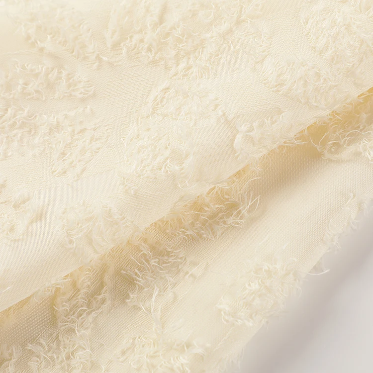 Модные элегантные мягкие однотонные 152gsm жаккардовый декоративный тканые 100% полиэфирной ткани