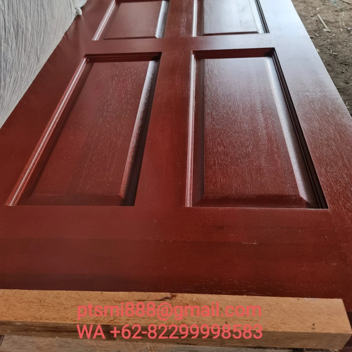 Meranti Solid Wood Panels Door  /  Frames & Architraves -  3 layers Laminated Door Jamb