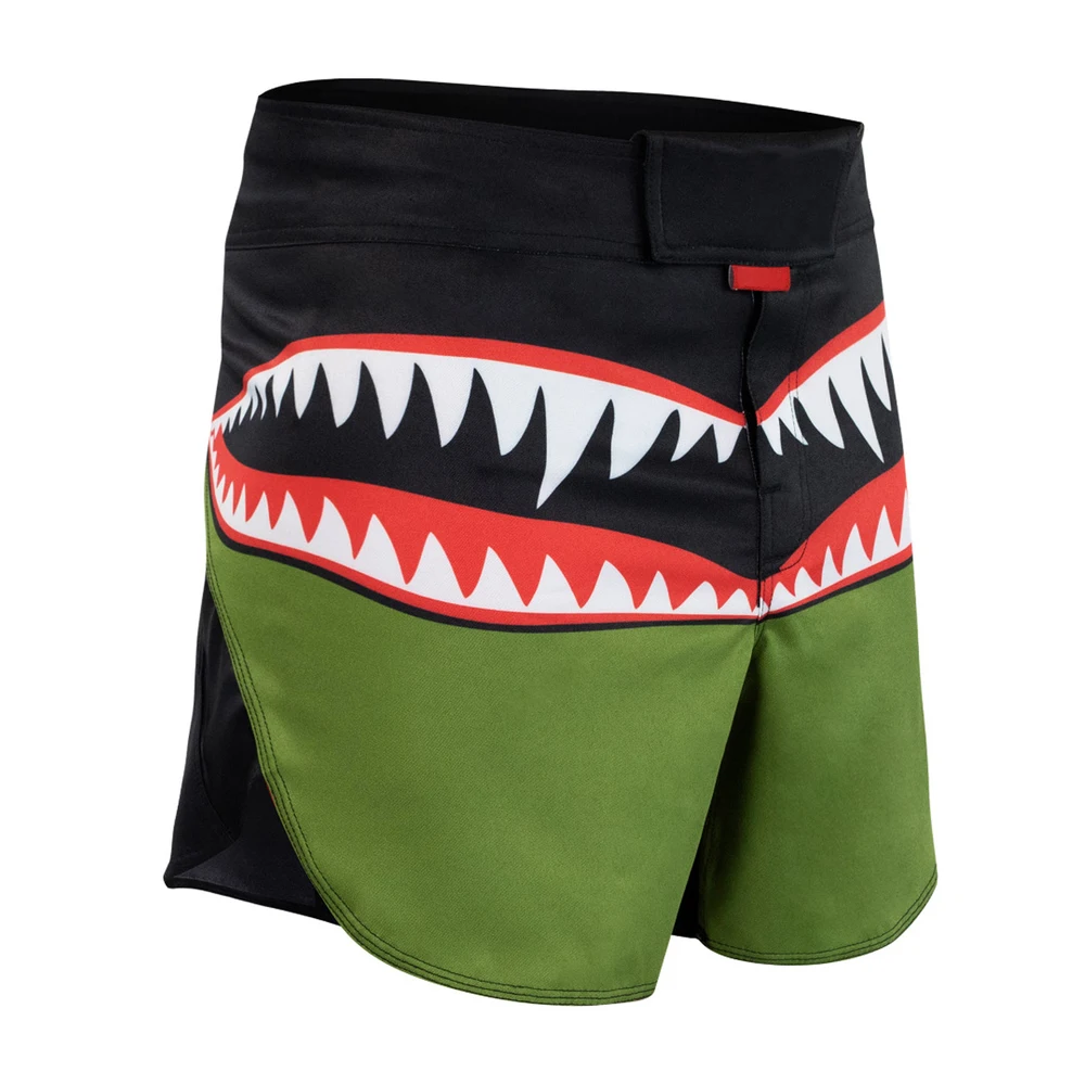 Newly designed High Quality customized MMA shorts with elastic quick-drying and comfortable professional fighting shorts