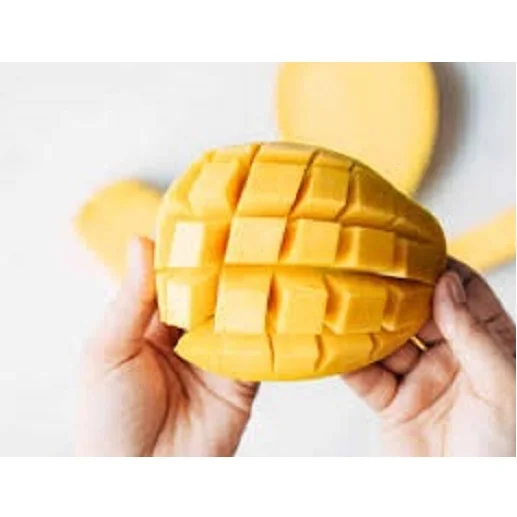 Top Wholesale yellow to light orange color High Quality IQF Frozen Cat Chu Mango Chunk Import From Vietnam