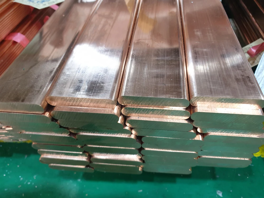 C11000, C1100 Pure Rod Busbar Copper Full Round Copper Busbar