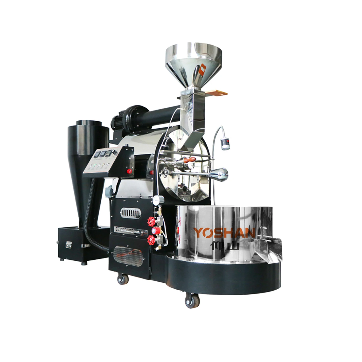 Я обжарил йошань стерео Подсолнечник кофейные семена жаровня guangzhou чугунная машина для запекания кофе 2-5 кг жаровня для кофе