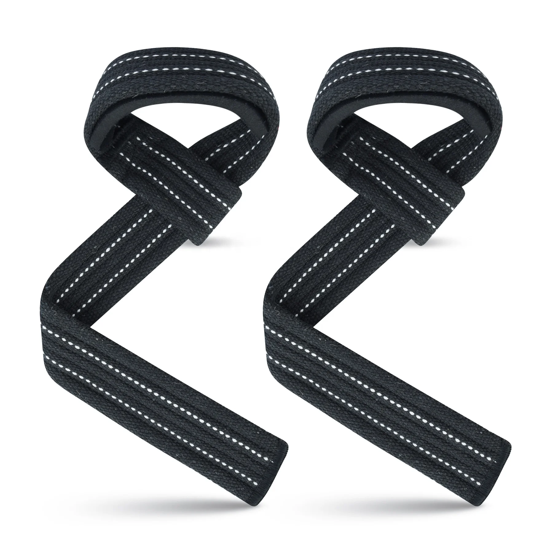 Amazon 2Ply Strongman Heavy Lifting Straps with neoprene padding
