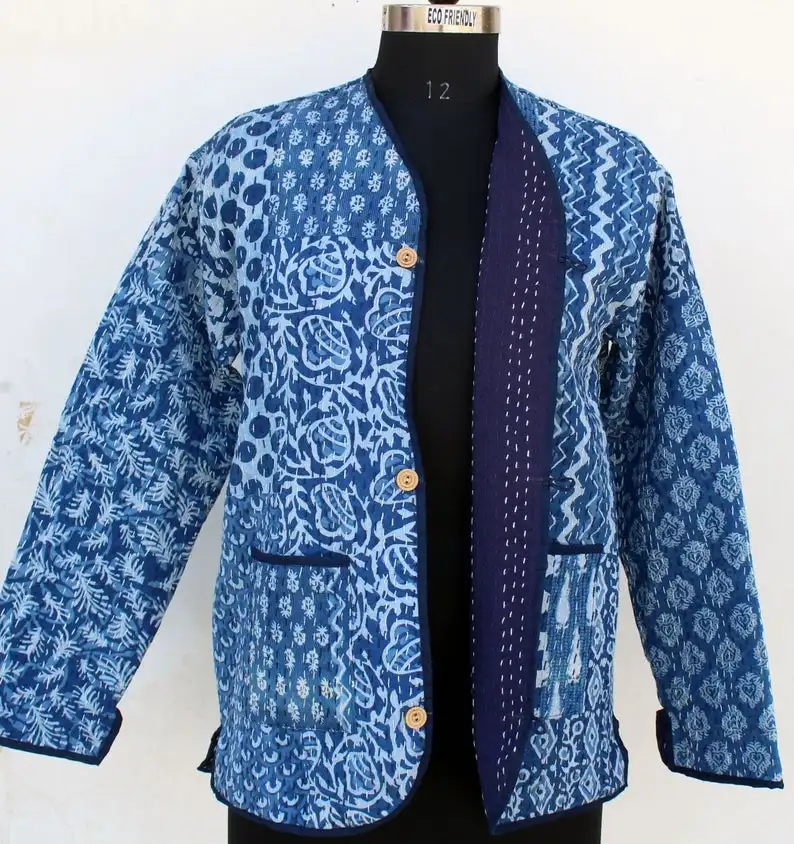 Long and short Jackets Women Winter cotton Jackets Real cotton quilted reversible quilted jackets and coat