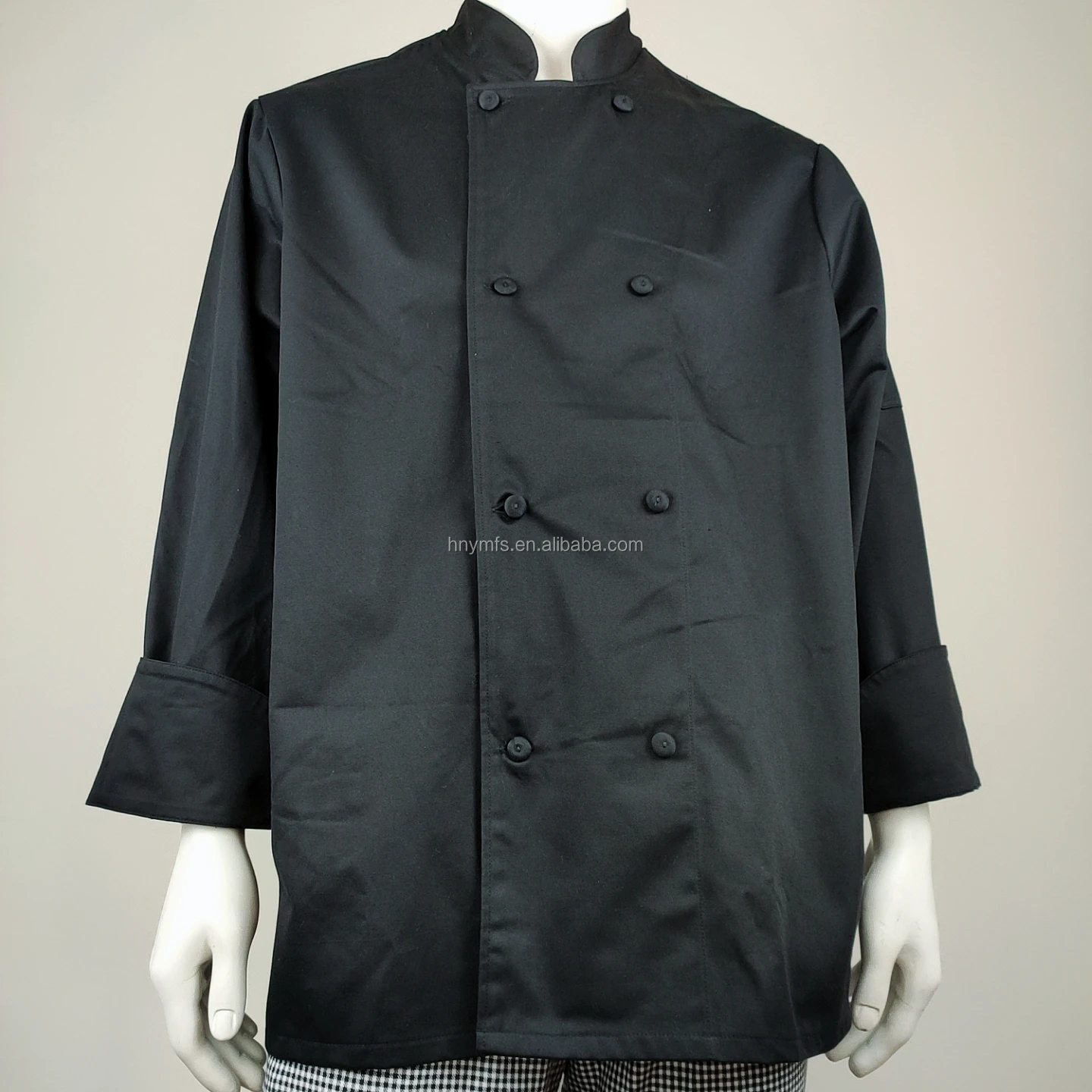 
Wholesales White Apparel Kitchen Chef Kitchen Uniform Fabric Bar Uniforms with Top Quality Fabric 